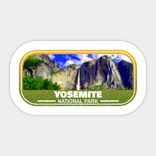 Yosemite National Park, America Sticker